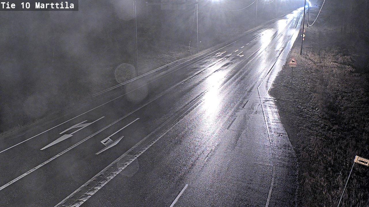 Weather Camera Image Väg 10 S:t Mårtens, Marttila, Varsinais-Suomi