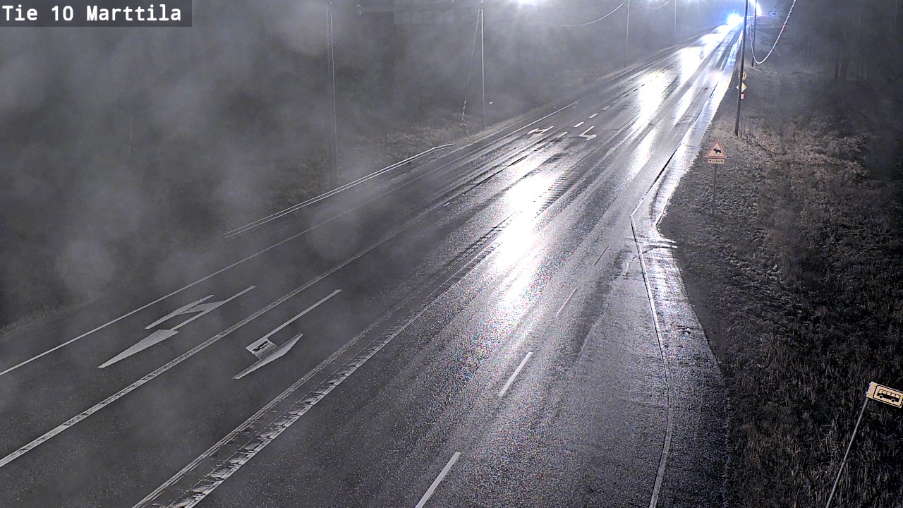 Weather Camera Image Väg 10 S:t Mårtens, Marttila, Varsinais-Suomi