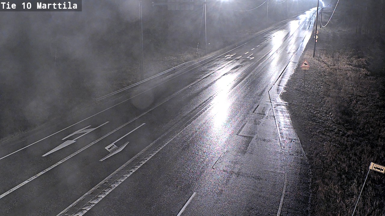 Weather Camera Image Väg 10 S:t Mårtens, Marttila, Varsinais-Suomi