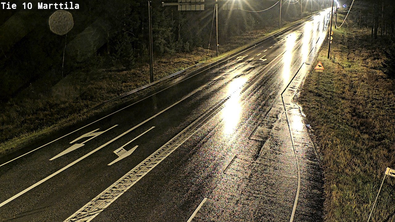 Weather Camera Image Väg 10 S:t Mårtens, Marttila, Varsinais-Suomi