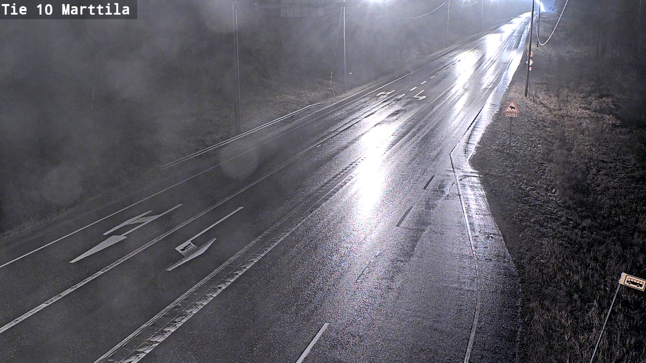 Weather Camera Image Väg 10 S:t Mårtens, Marttila, Varsinais-Suomi