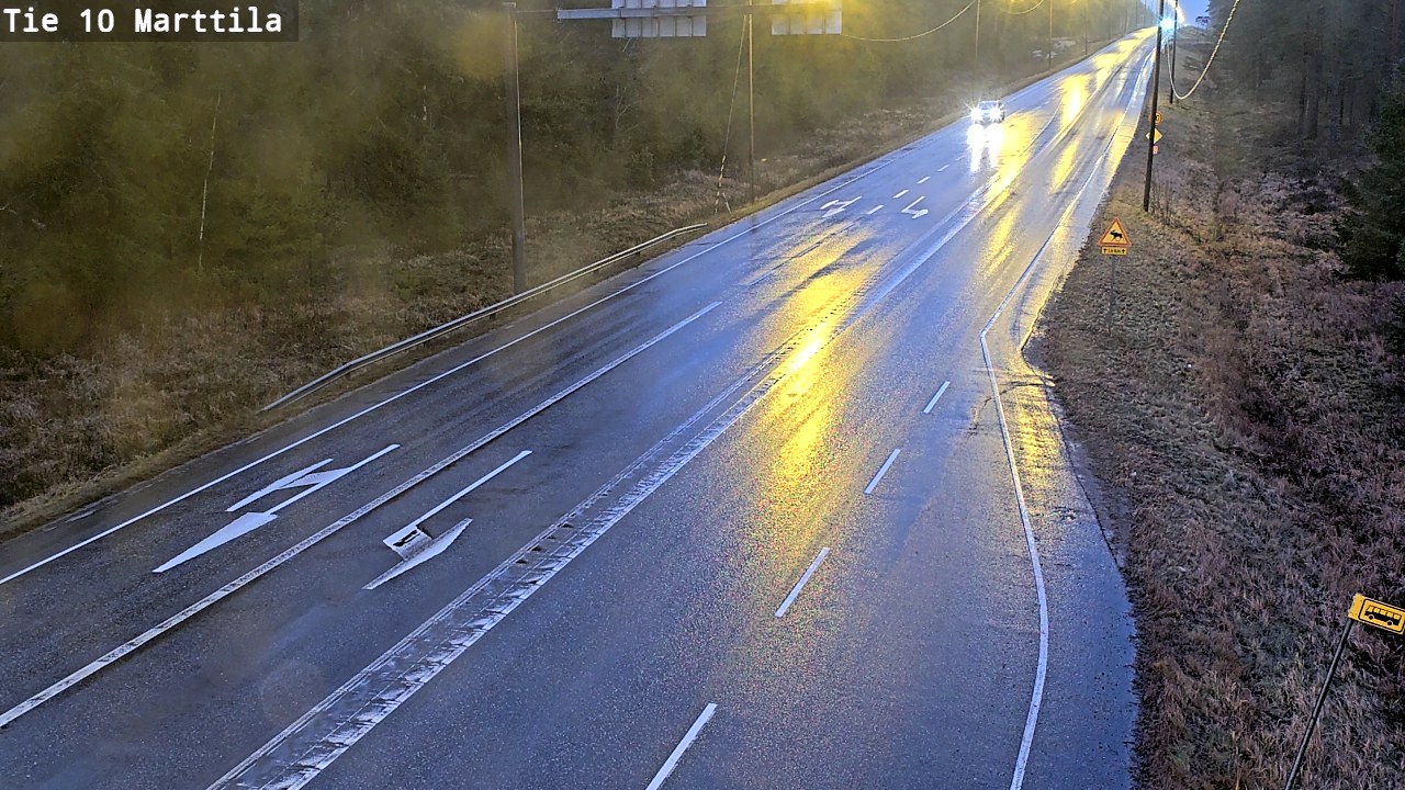 Weather Camera Image Road 10 Marttila, Marttila, Varsinais-Suomi
