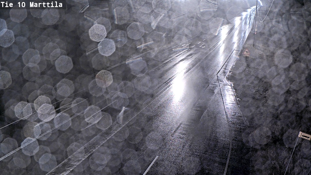 Weather Camera Image Väg 10 S:t Mårtens, Marttila, Varsinais-Suomi