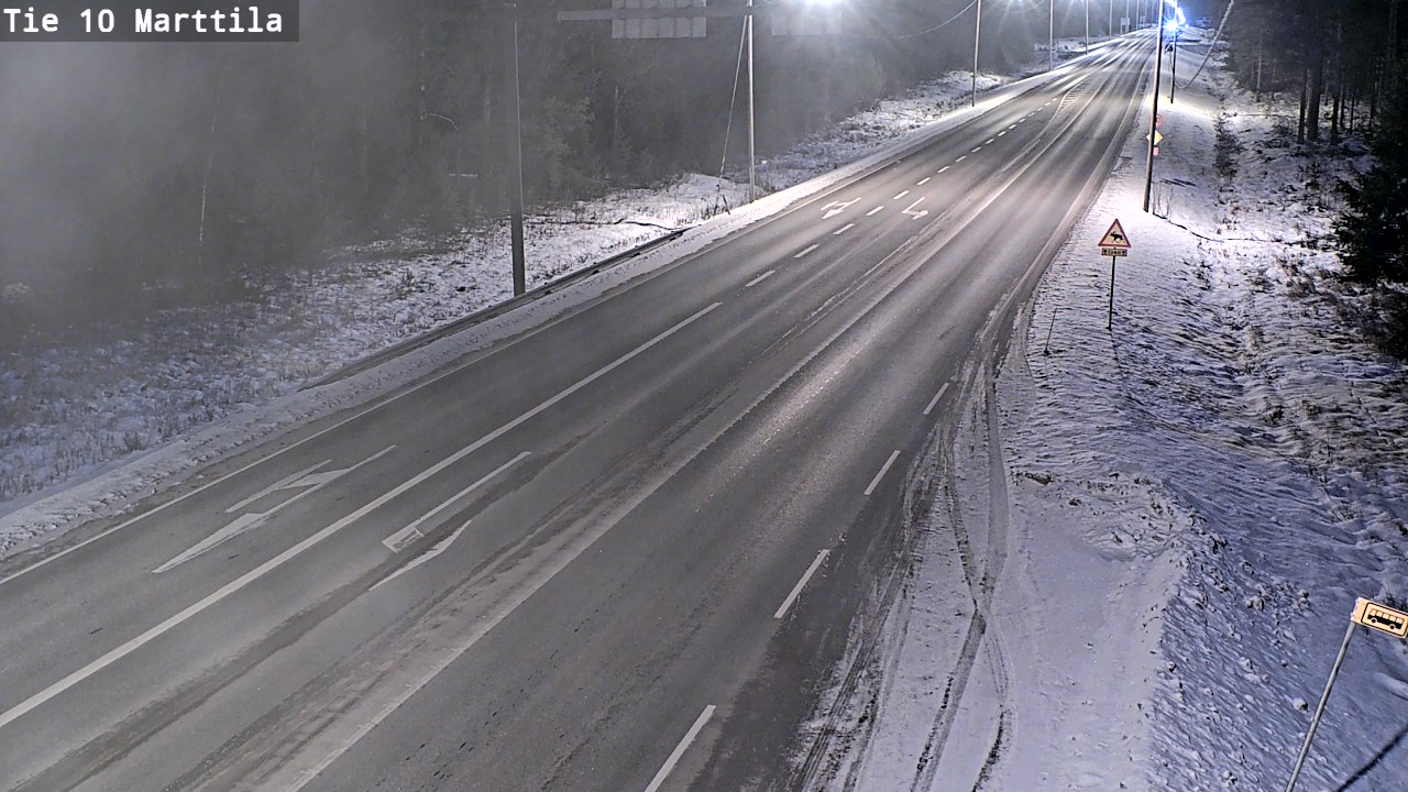 Weather Camera Image Road 10 Marttila, Marttila, Varsinais-Suomi