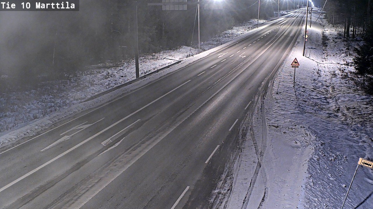 Weather Camera Image Road 10 Marttila, Marttila, Varsinais-Suomi