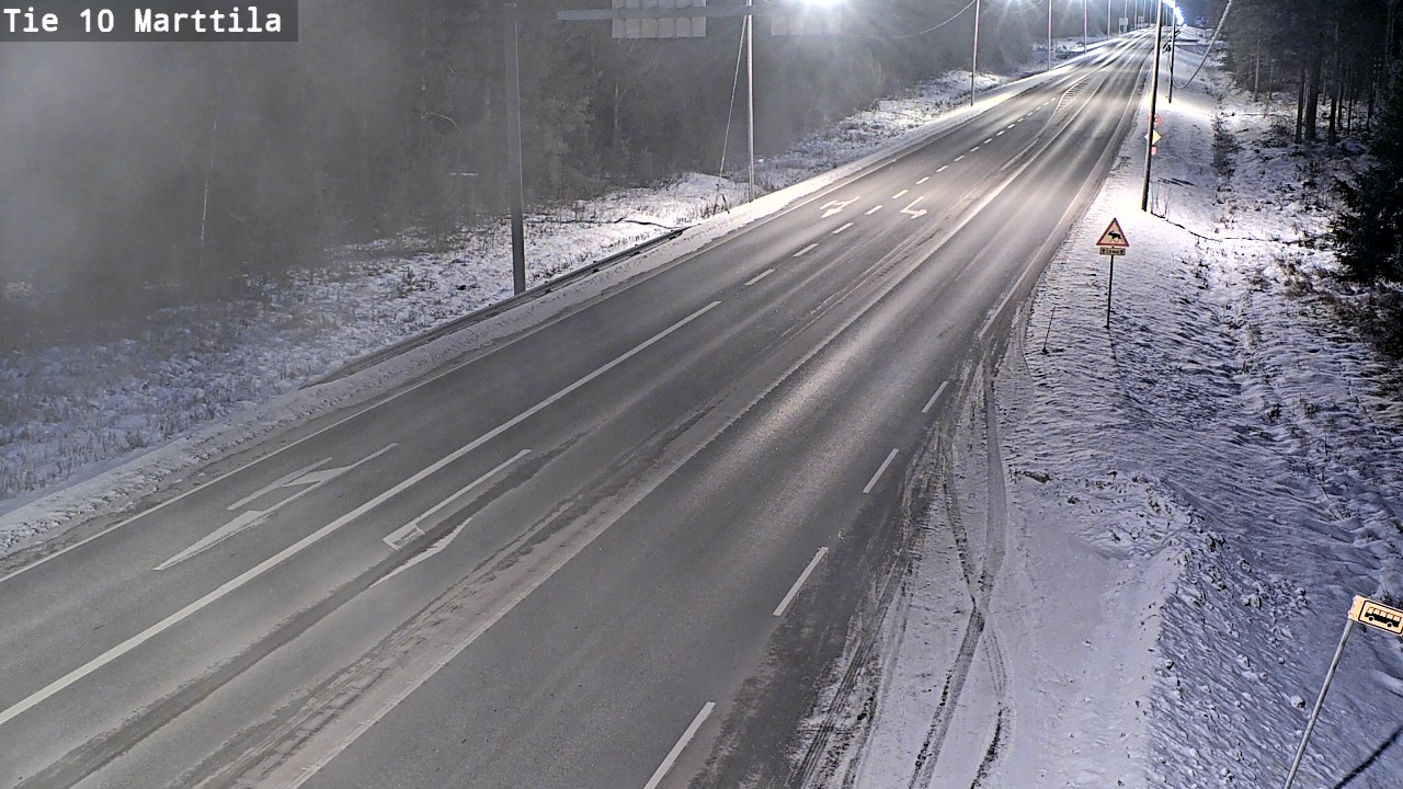 Weather Camera Image Road 10 Marttila, Marttila, Varsinais-Suomi