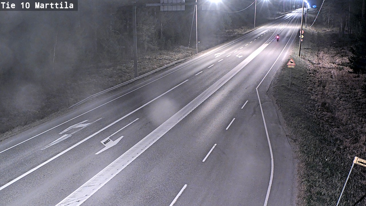 Weather Camera Image Road 10 Marttila, Marttila, Varsinais-Suomi