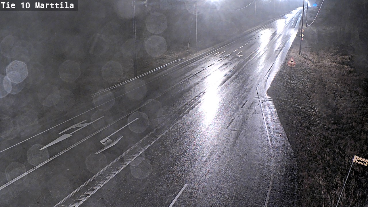 Weather Camera Image Väg 10 S:t Mårtens, Marttila, Varsinais-Suomi