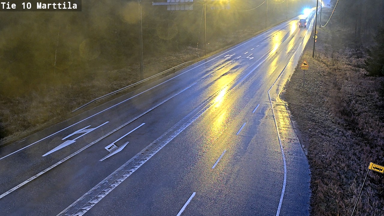 Weather Camera Image Road 10 Marttila, Marttila, Varsinais-Suomi