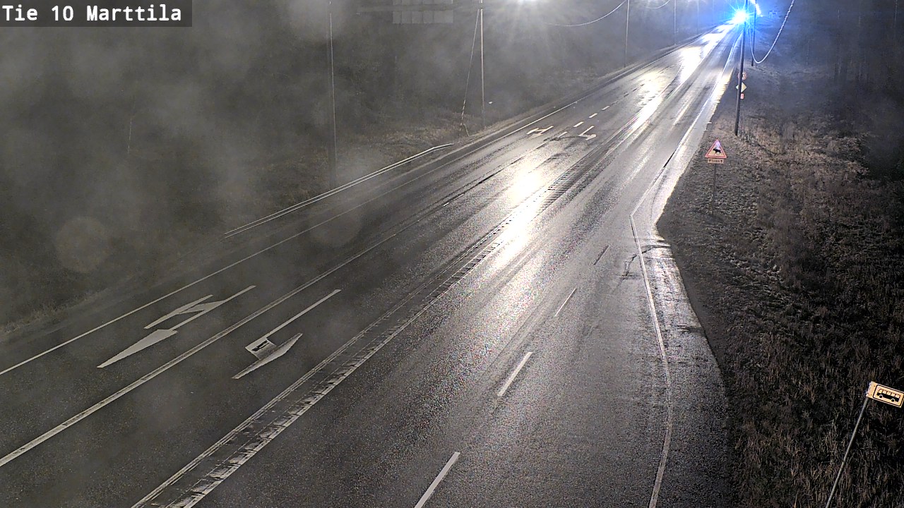 Weather Camera Image Väg 10 S:t Mårtens, Marttila, Varsinais-Suomi