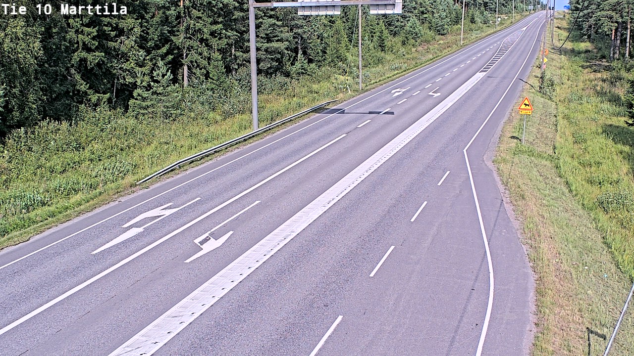 Weather Camera Image Road 10 Marttila, Marttila, Varsinais-Suomi