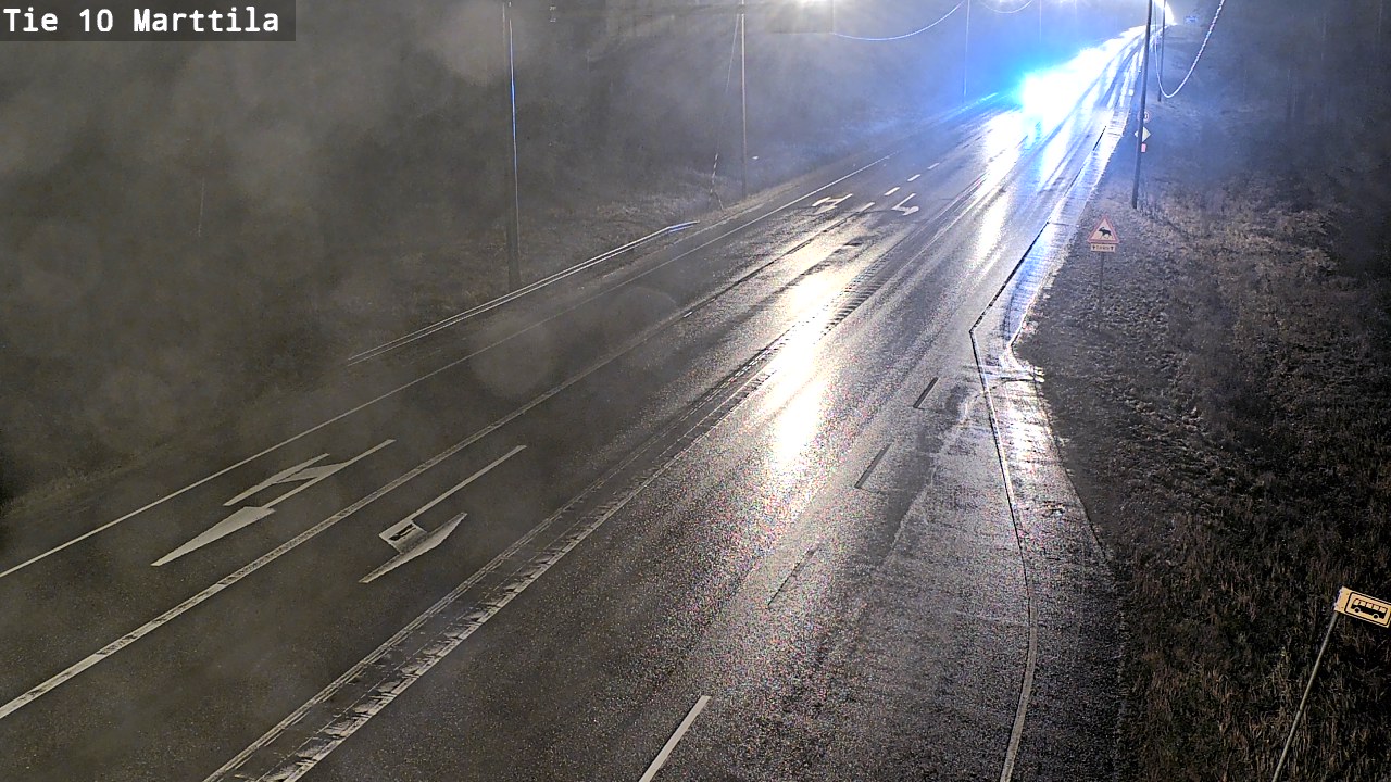 Weather Camera Image Väg 10 S:t Mårtens, Marttila, Varsinais-Suomi