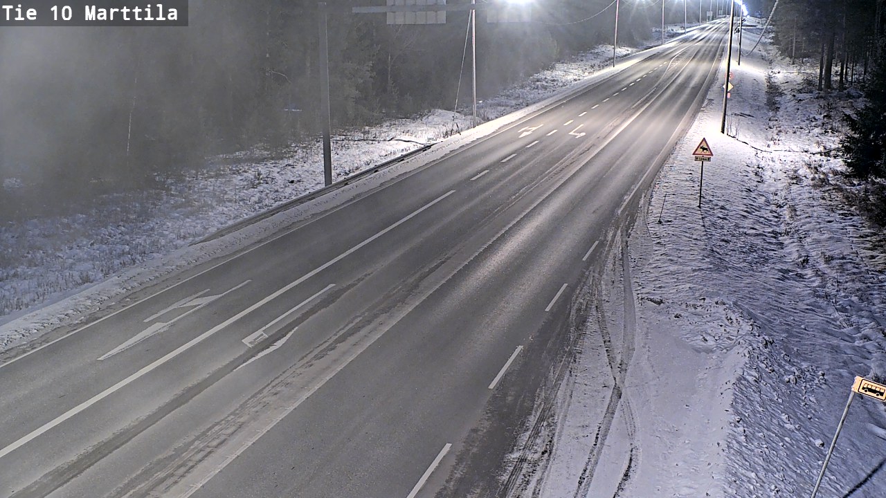 Weather Camera Image Road 10 Marttila, Marttila, Varsinais-Suomi