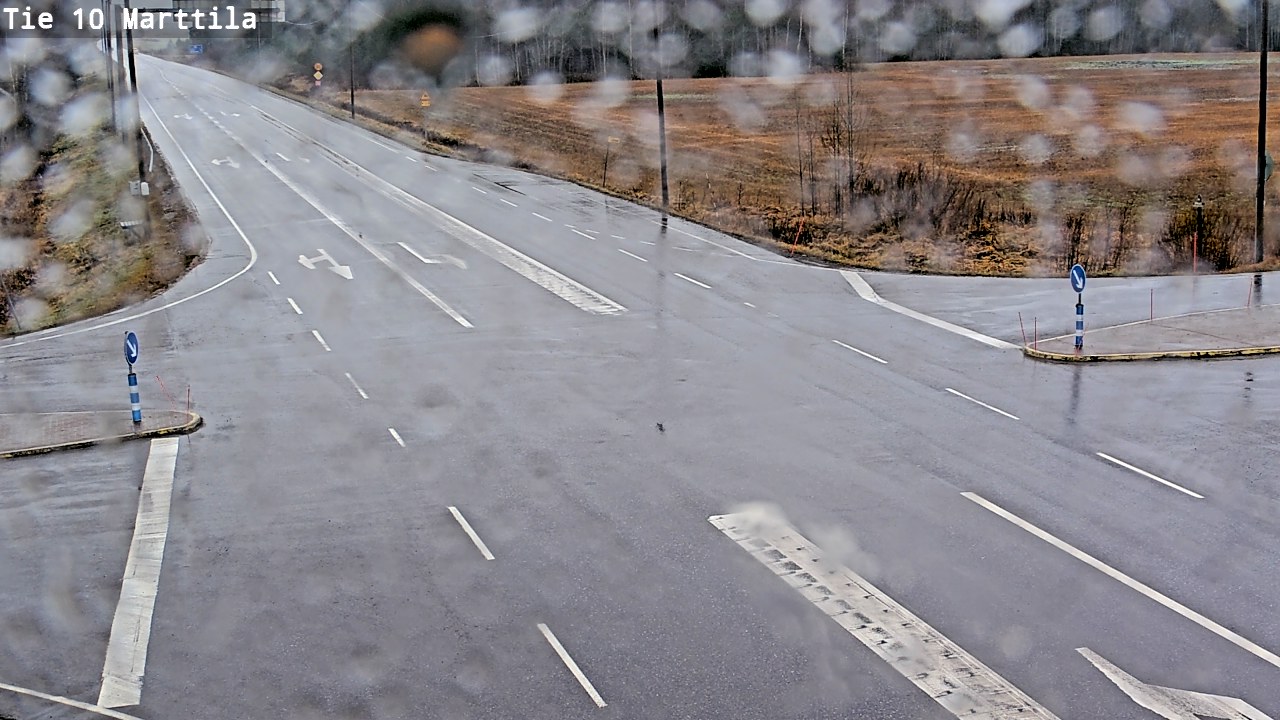 Weather Camera Image Väg 10 S:t Mårtens, Marttila, Varsinais-Suomi