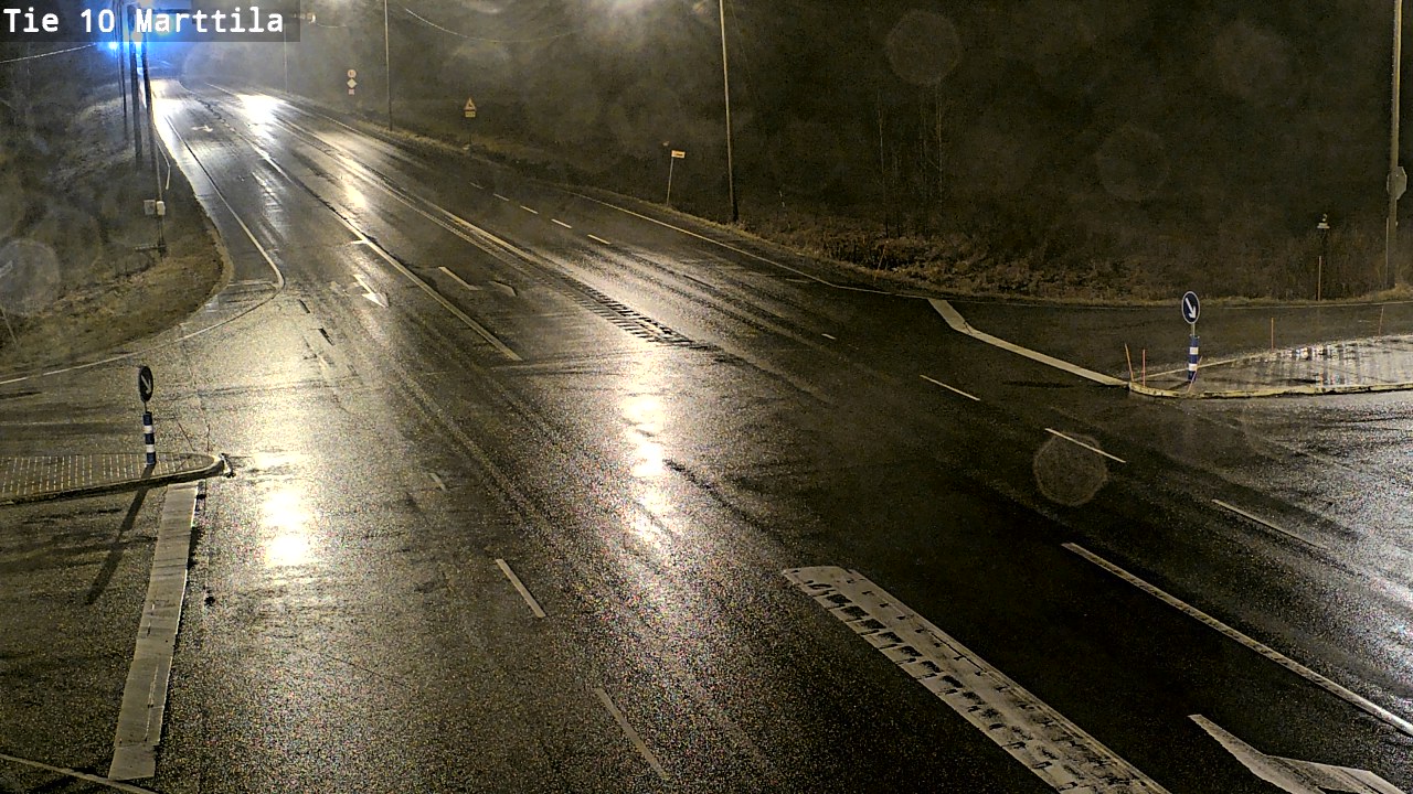 Weather Camera Image Väg 10 S:t Mårtens, Marttila, Varsinais-Suomi
