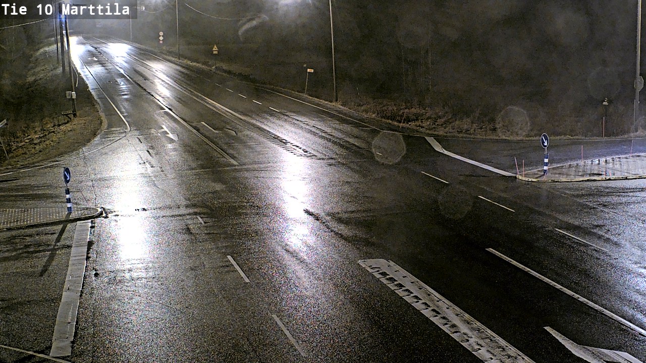 Weather Camera Image Väg 10 S:t Mårtens, Marttila, Varsinais-Suomi
