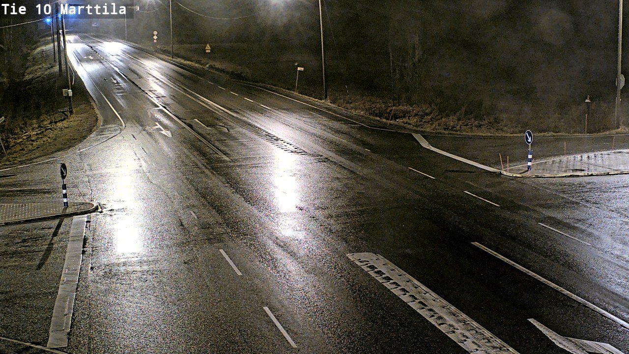 Weather Camera Image Väg 10 S:t Mårtens, Marttila, Varsinais-Suomi