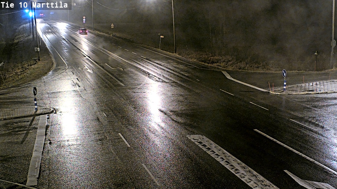 Weather Camera Image Väg 10 S:t Mårtens, Marttila, Varsinais-Suomi