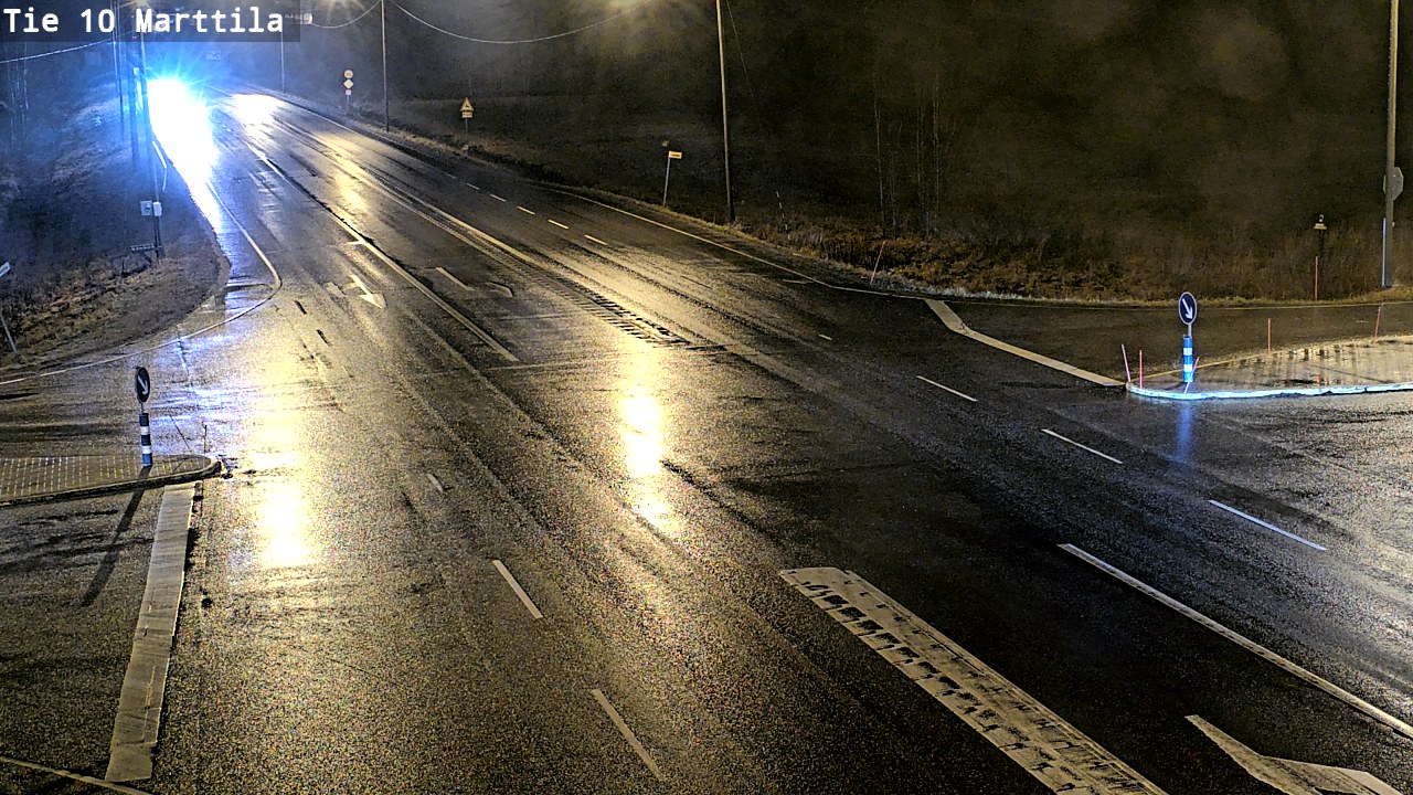 Weather Camera Image Väg 10 S:t Mårtens, Marttila, Varsinais-Suomi
