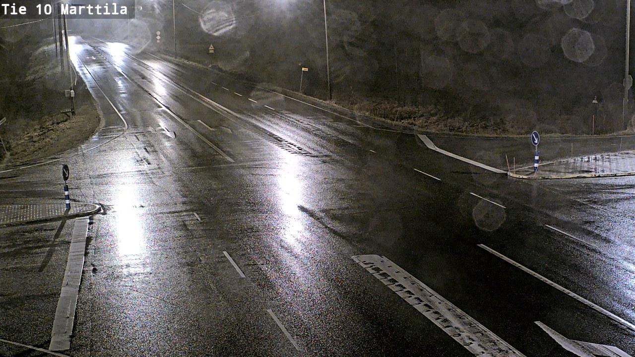 Weather Camera Image Väg 10 S:t Mårtens, Marttila, Varsinais-Suomi
