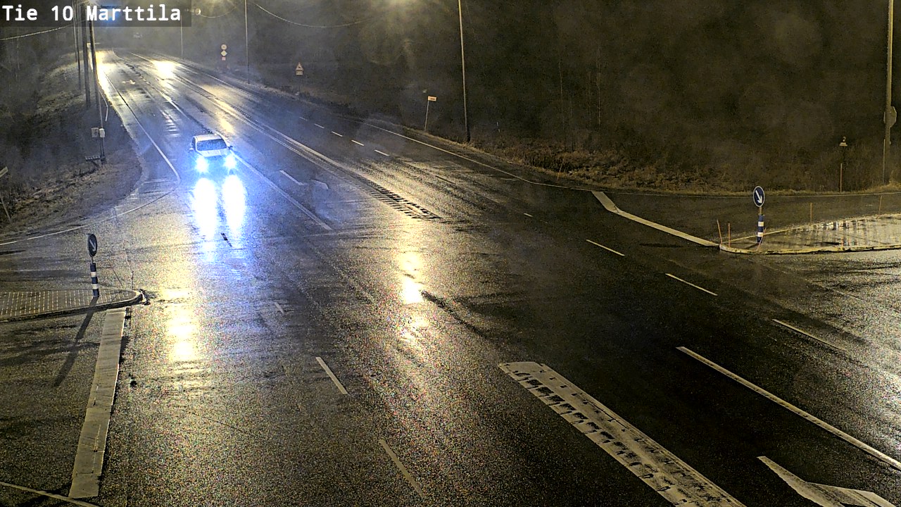 Weather Camera Image Väg 10 S:t Mårtens, Marttila, Varsinais-Suomi