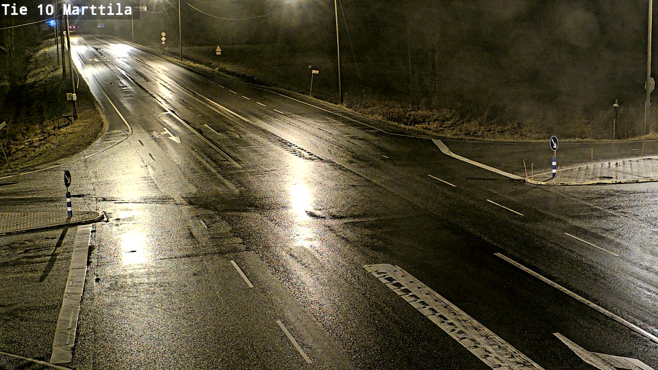 Weather Camera Image Väg 10 S:t Mårtens, Marttila, Varsinais-Suomi