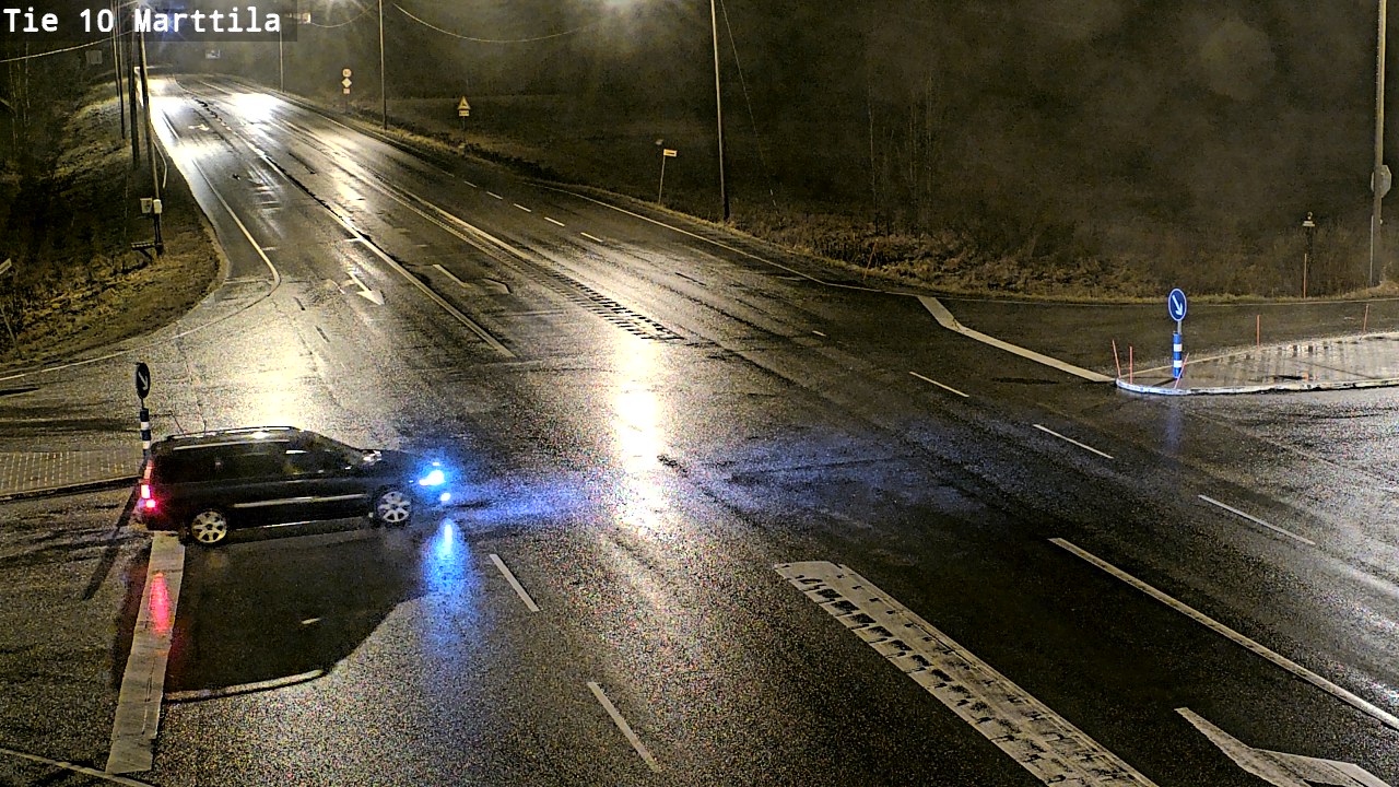 Weather Camera Image Väg 10 S:t Mårtens, Marttila, Varsinais-Suomi