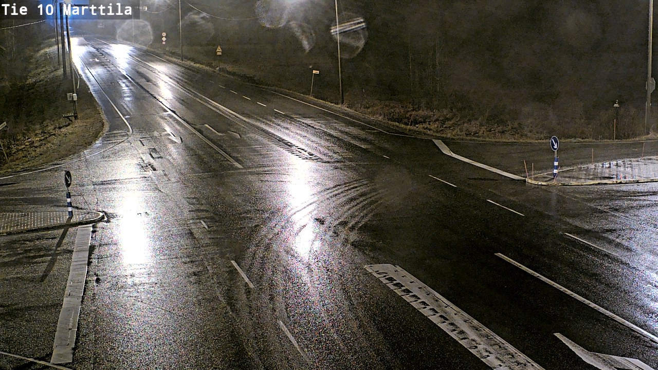 Weather Camera Image Väg 10 S:t Mårtens, Marttila, Varsinais-Suomi