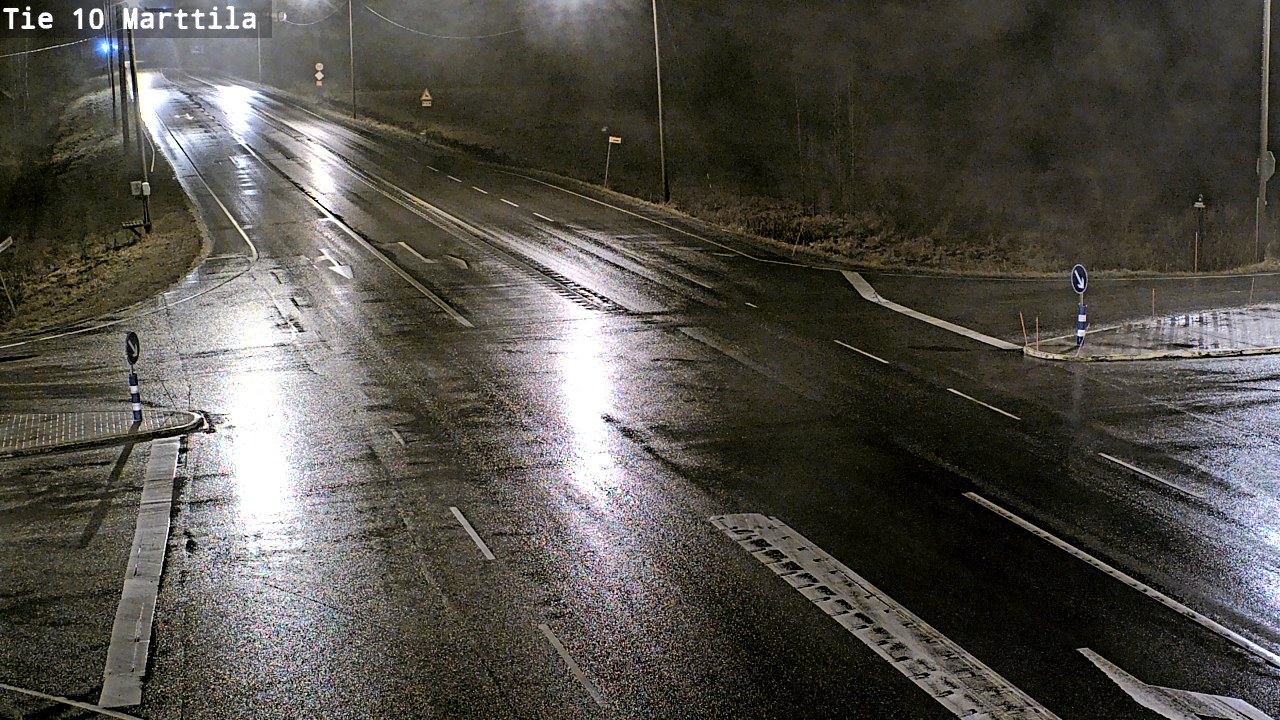 Weather Camera Image Väg 10 S:t Mårtens, Marttila, Varsinais-Suomi