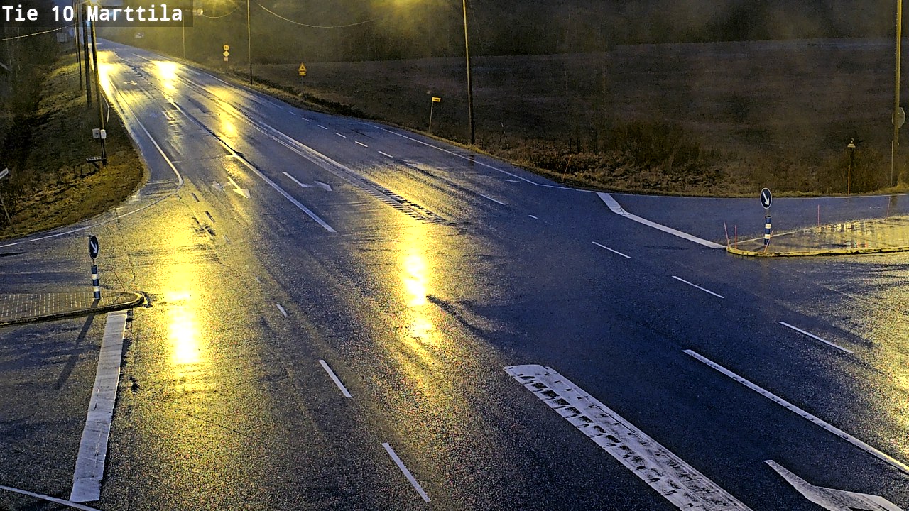 Weather Camera Image Väg 10 S:t Mårtens, Marttila, Varsinais-Suomi