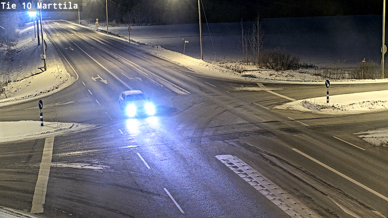 Weather Camera Image Road 10 Marttila, Marttila, Varsinais-Suomi