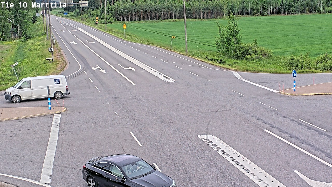Weather Camera Image Road 10 Marttila, Marttila, Varsinais-Suomi
