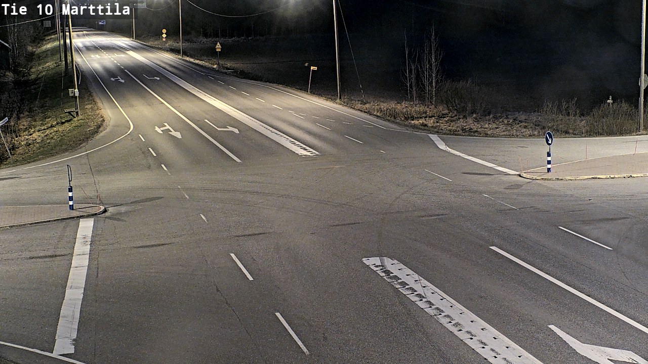Weather Camera Image Road 10 Marttila, Marttila, Varsinais-Suomi