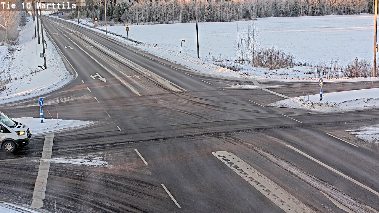 Weather Camera Image Road 10 Marttila, Marttila, Varsinais-Suomi