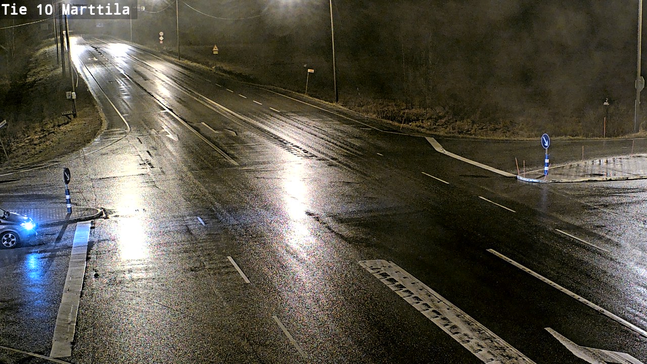 Weather Camera Image Väg 10 S:t Mårtens, Marttila, Varsinais-Suomi