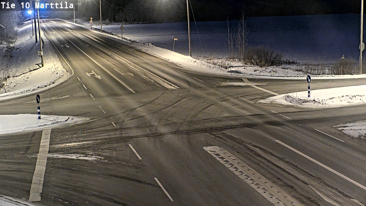 Weather Camera Image Road 10 Marttila, Marttila, Varsinais-Suomi