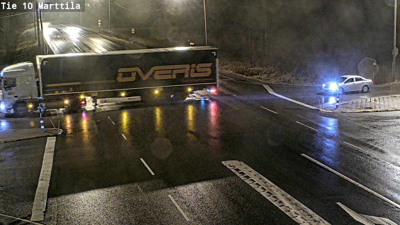 Weather Camera Image Väg 10 S:t Mårtens, Marttila, Varsinais-Suomi