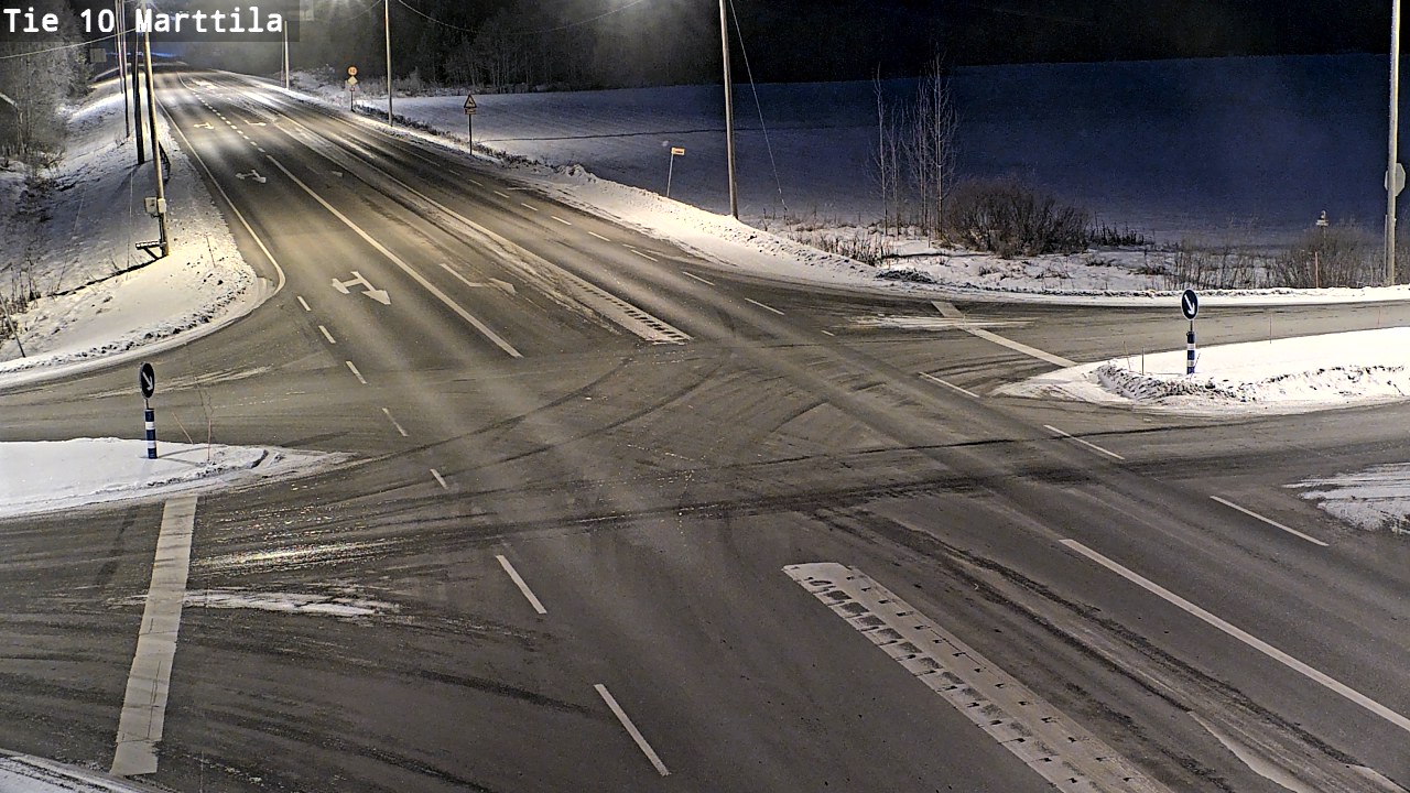 Weather Camera Image Road 10 Marttila, Marttila, Varsinais-Suomi