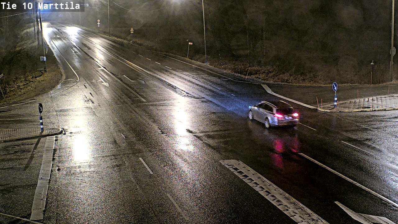 Weather Camera Image Väg 10 S:t Mårtens, Marttila, Varsinais-Suomi