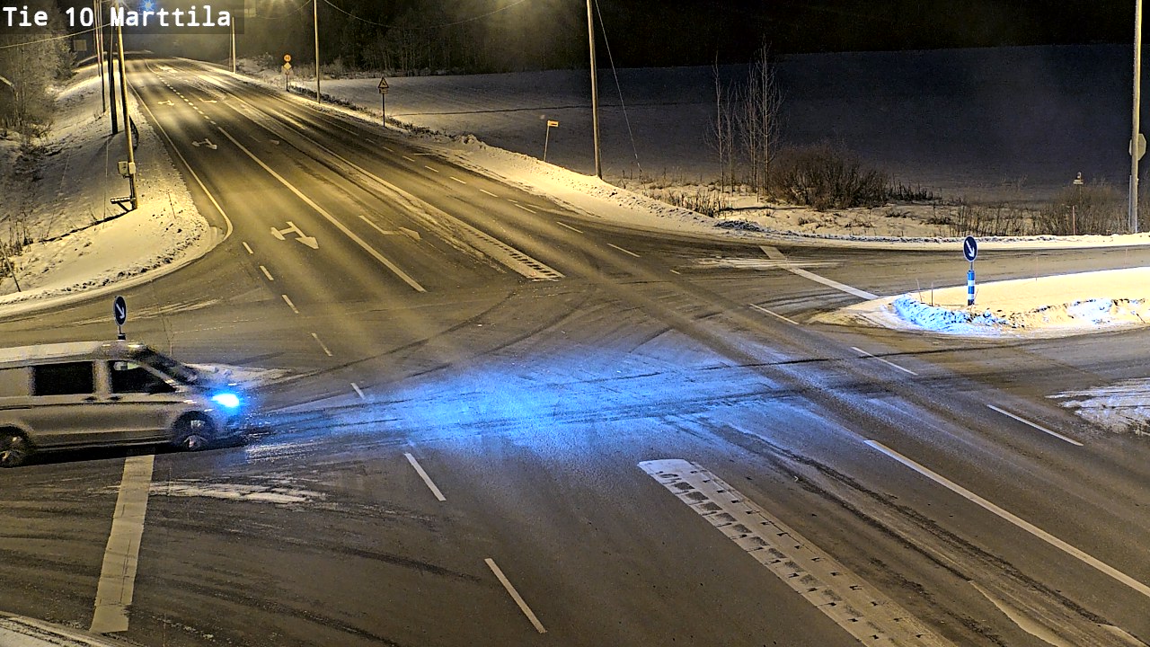 Weather Camera Image Road 10 Marttila, Marttila, Varsinais-Suomi