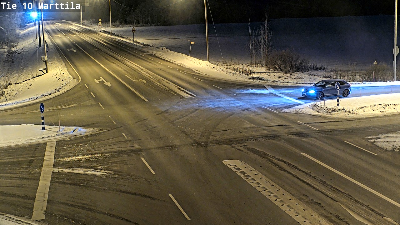 Weather Camera Image Road 10 Marttila, Marttila, Varsinais-Suomi