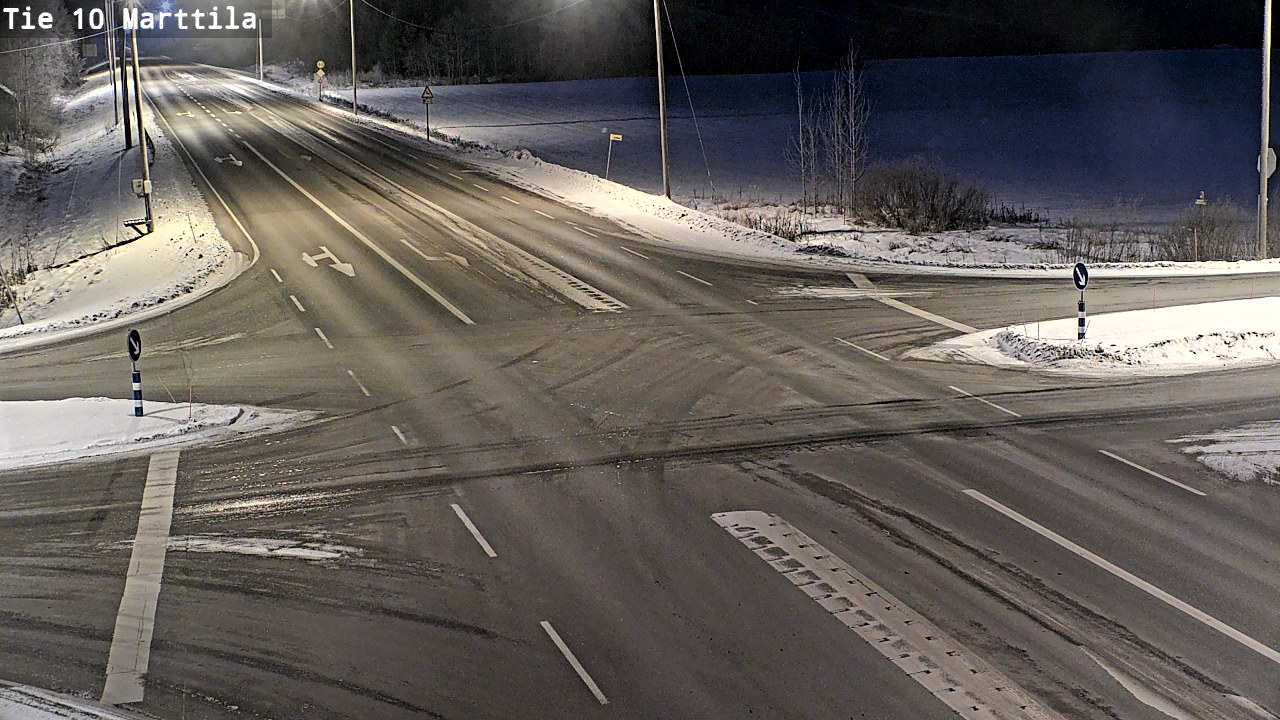 Weather Camera Image Road 10 Marttila, Marttila, Varsinais-Suomi