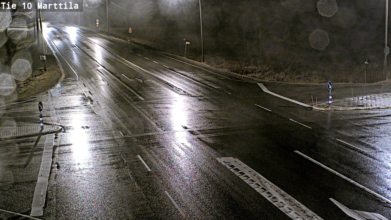 Weather Camera Image Väg 10 S:t Mårtens, Marttila, Varsinais-Suomi