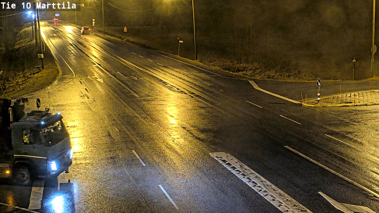 Weather Camera Image Väg 10 S:t Mårtens, Marttila, Varsinais-Suomi