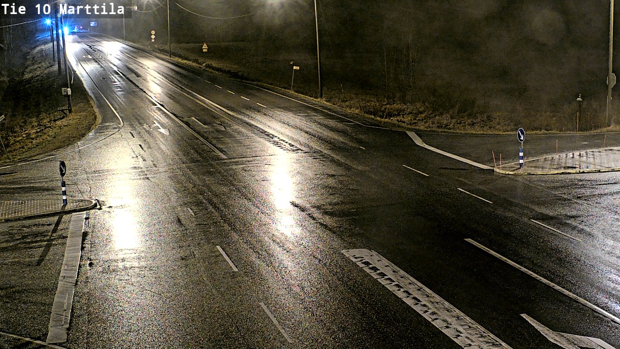 Weather Camera Image Väg 10 S:t Mårtens, Marttila, Varsinais-Suomi