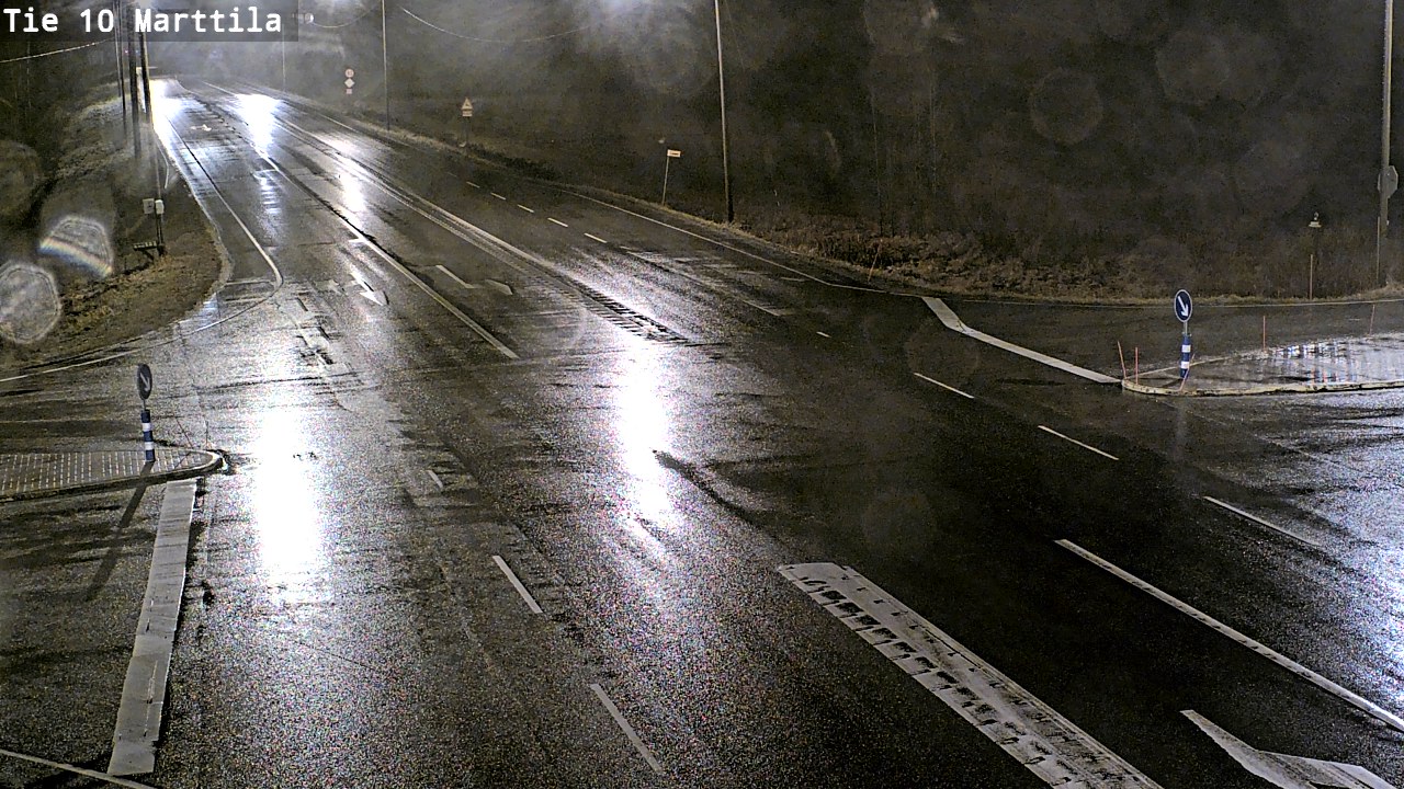 Weather Camera Image Väg 10 S:t Mårtens, Marttila, Varsinais-Suomi