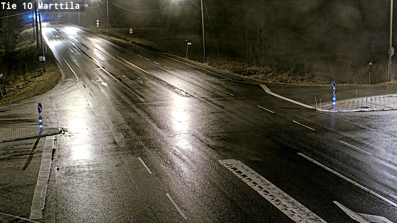 Weather Camera Image Väg 10 S:t Mårtens, Marttila, Varsinais-Suomi