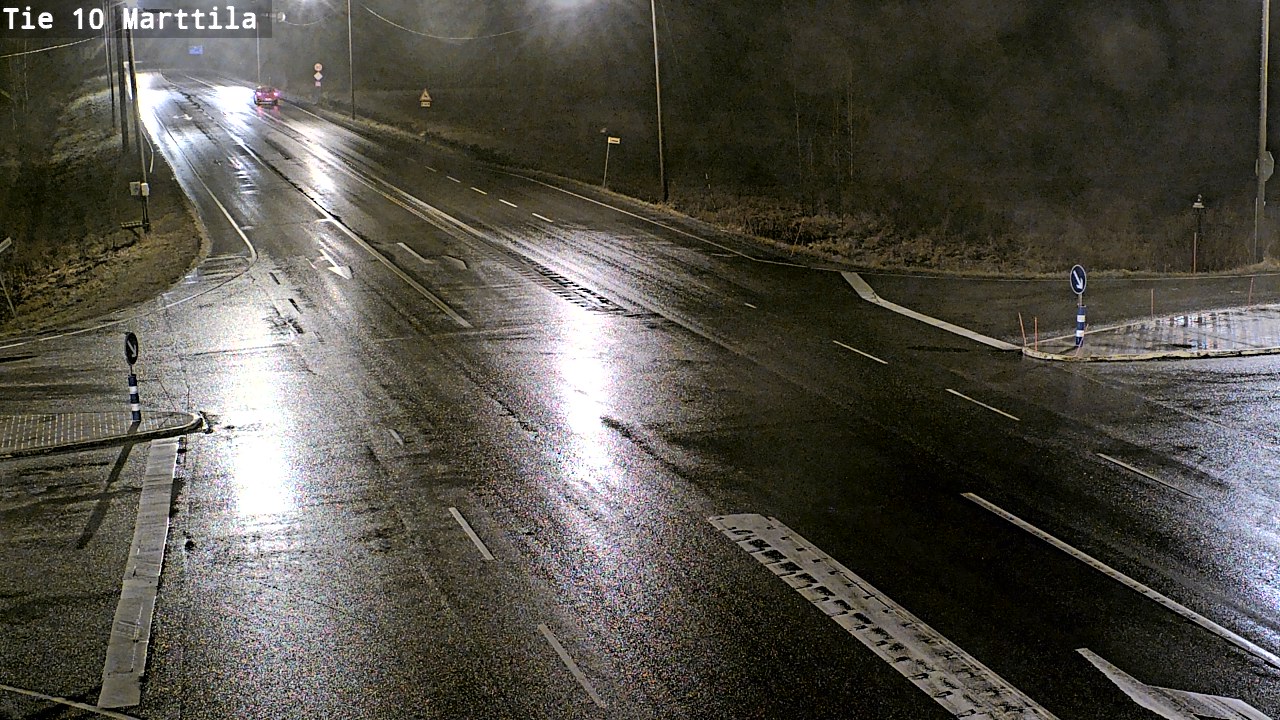 Weather Camera Image Väg 10 S:t Mårtens, Marttila, Varsinais-Suomi
