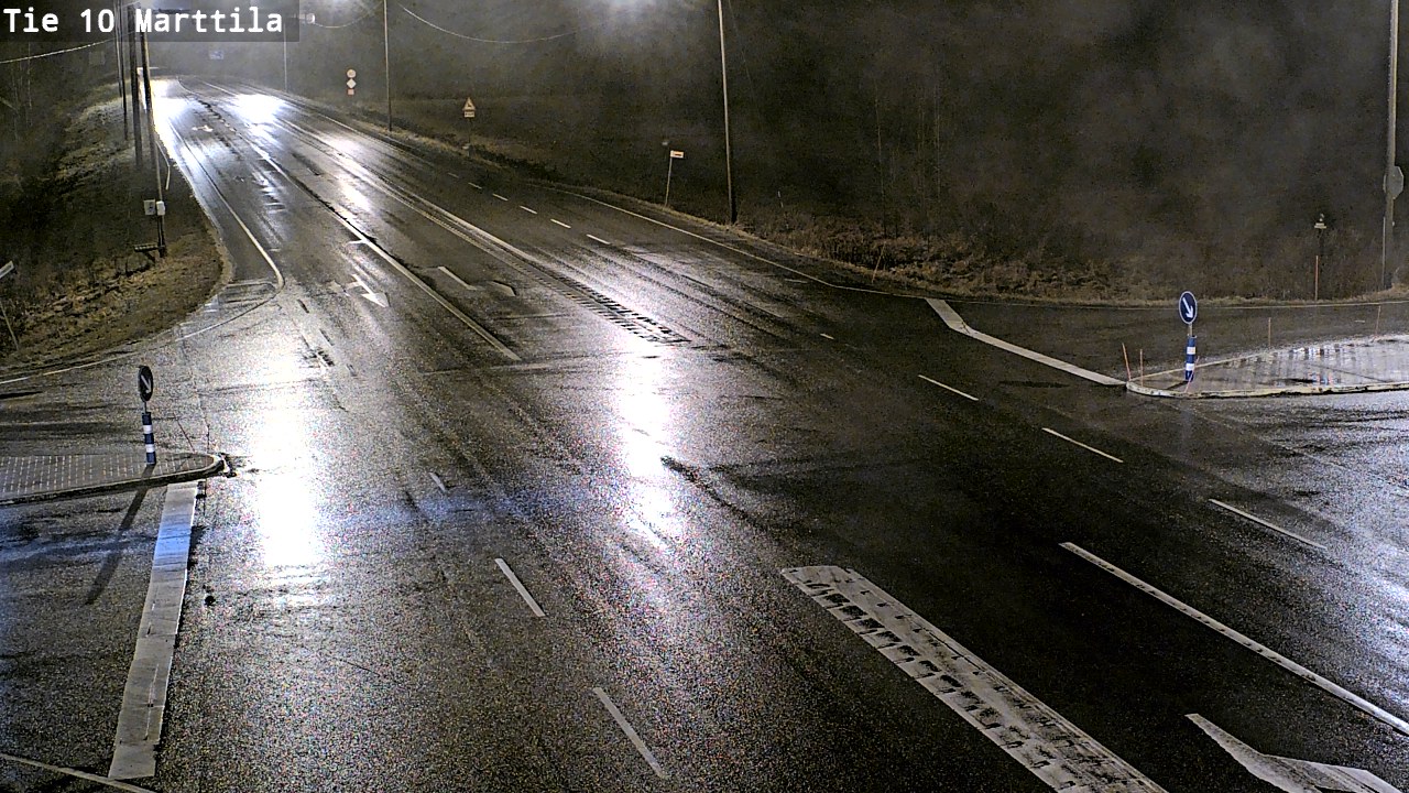 Weather Camera Image Väg 10 S:t Mårtens, Marttila, Varsinais-Suomi
