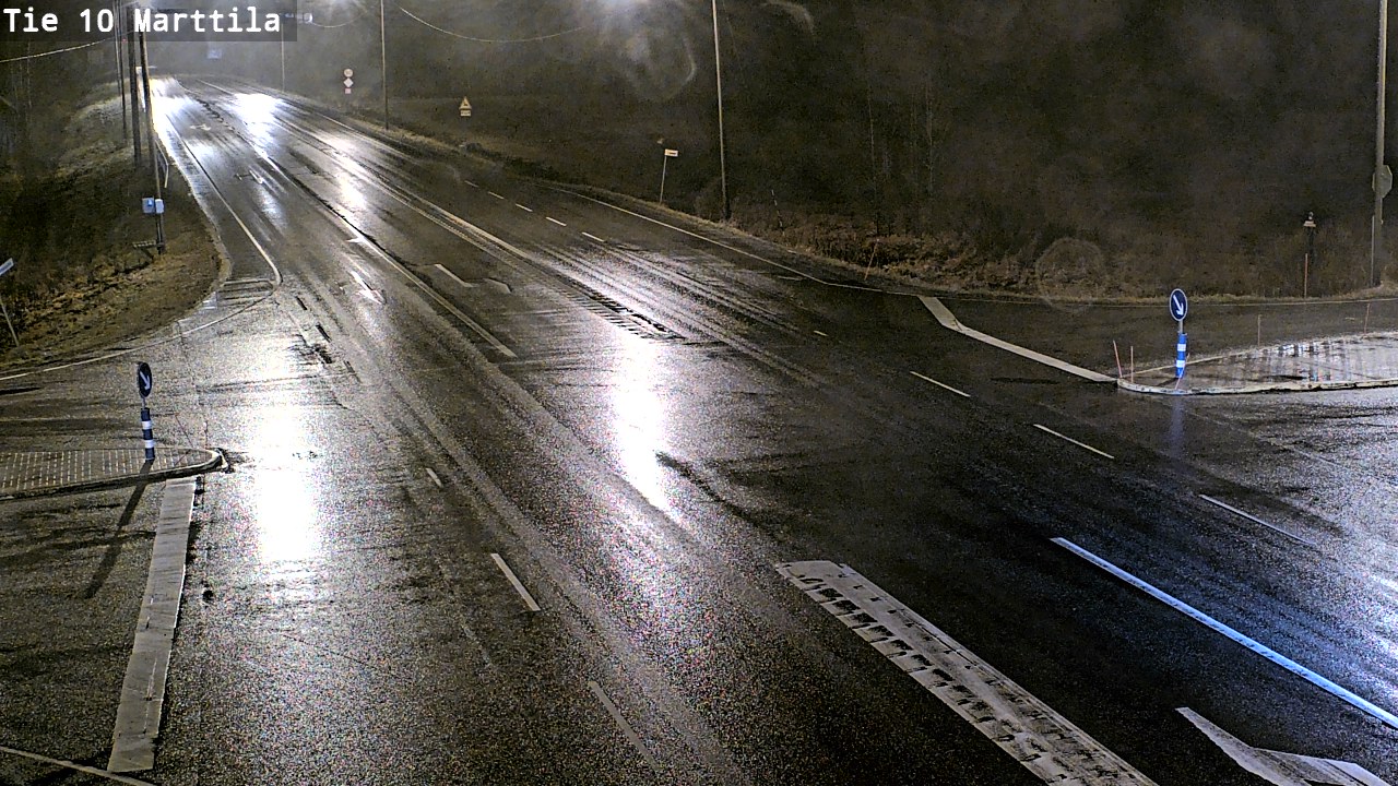 Weather Camera Image Väg 10 S:t Mårtens, Marttila, Varsinais-Suomi
